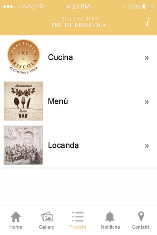 Trattoria Tre di Briscola screenshot 3