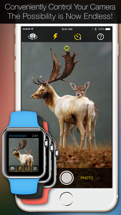 RemoteCam: Live Preview & Full Camera Photo Video Remote Control From Your Watch Screenshot 5