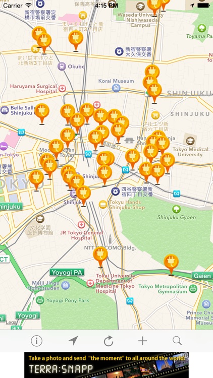 Mobile Charge and Free Wifi GPS-Search MAP！