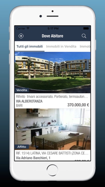 Dove Abitare - Annunci Immobiliari di Agenzie Immobiliari e Privati