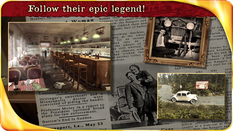 Public Enemies : Bonnie & Clyde (FULL) - Extended Edition - A Hidden Object Adventure screenshot-4