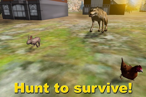 Wild Wolf Survival Simulator 3D screenshot 3