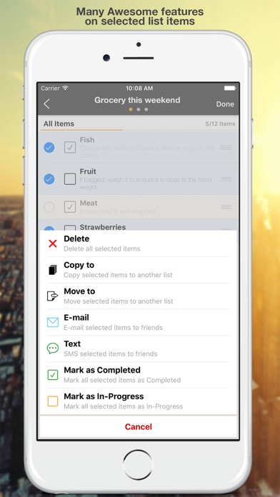 How to cancel & delete Check List++ : To-do & Task List | Task Manager from iphone & ipad 4