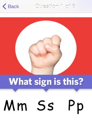 Baby Sign Language: Alphabet Signs screenshot 2