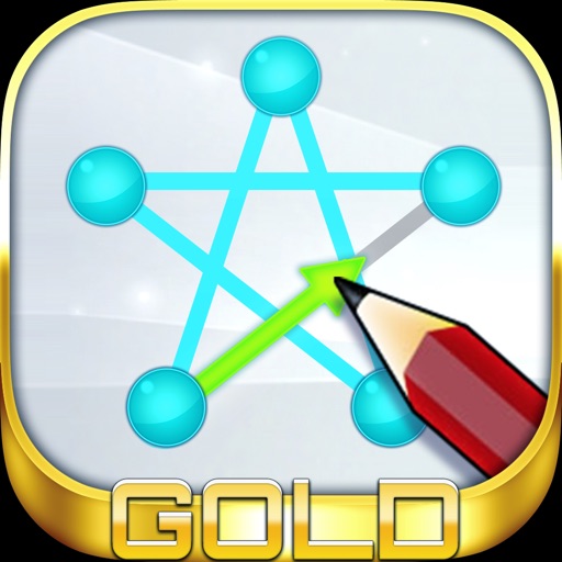 Connect Dot GOLD - Simple Puzzle Game iOS App