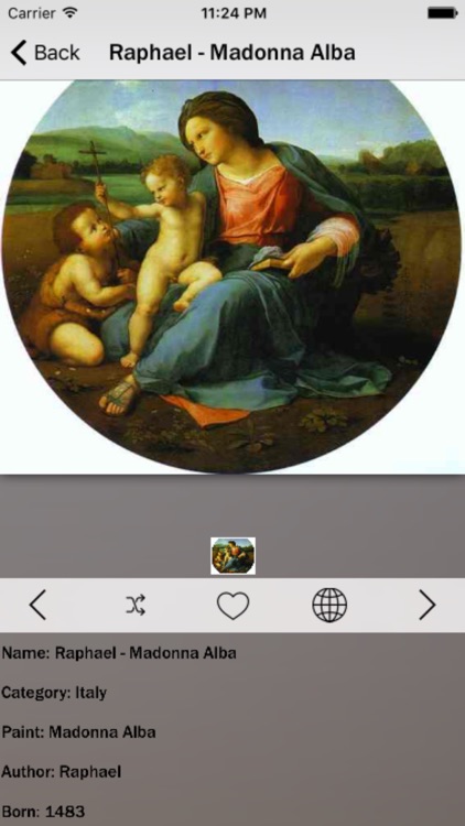 Raphael Artworks Info