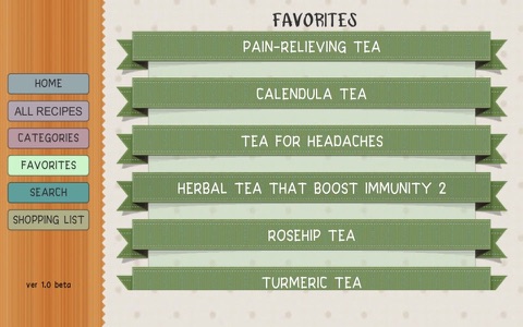 Delicious & Healthy Herbal Teas screenshot 3
