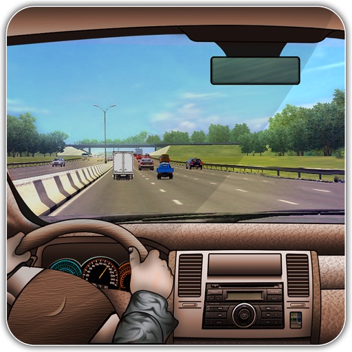 Highway Car Traffic Racer- Race against reckless furious drivers in this city racing game icon