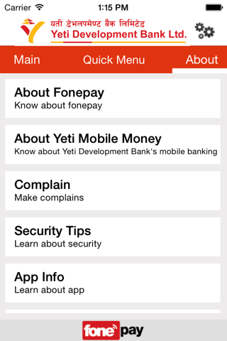 Yeti Mobile Money screenshot 2