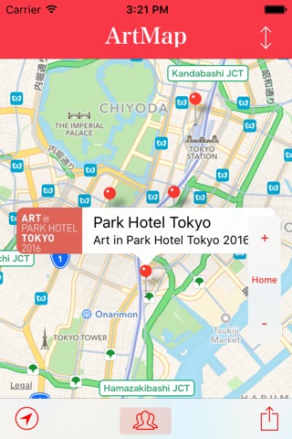 TokyoArtMap screenshot 2