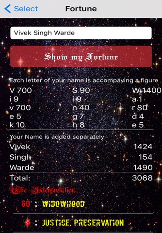 Numerology Fortune screenshot 3