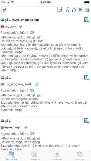 Plugghäst Swedish Dictionary(圖1)-速報App