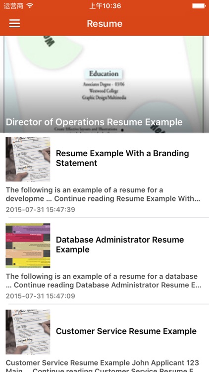 The Resume Writing Examples - Build a Resume that Stands Out ,Gets More Job Interviews!