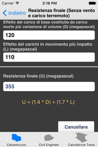 Concrete Engineering Calc. screenshot 2