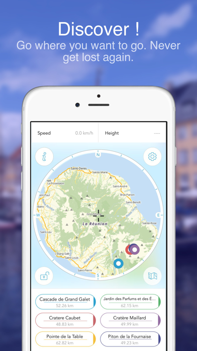 La Réunion OffLine Map Screenshot 1