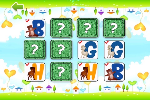 Alphabet Flashcard Match Puzzle For Toddlers - Animal Pair Game screenshot 3