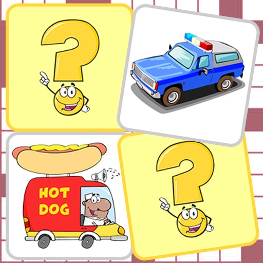 Vehicle Matching for Kindergarten - Car Educational Icon