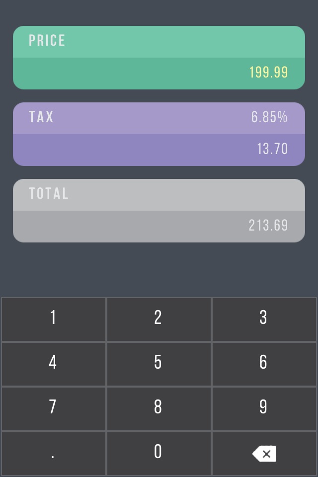 A Sales Tax Calculator screenshot 2