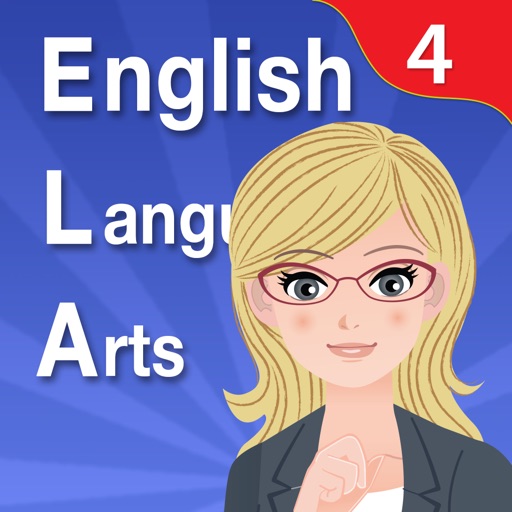 4th Grade Grammar - English grammar exercises fun game by ClassK12 [Lite] iOS App