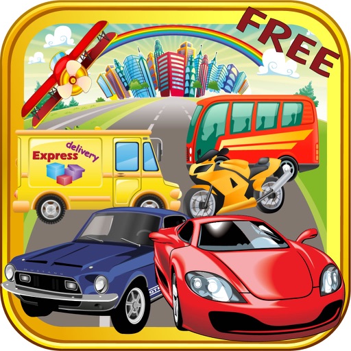 Vehicles Puzzle iOS App