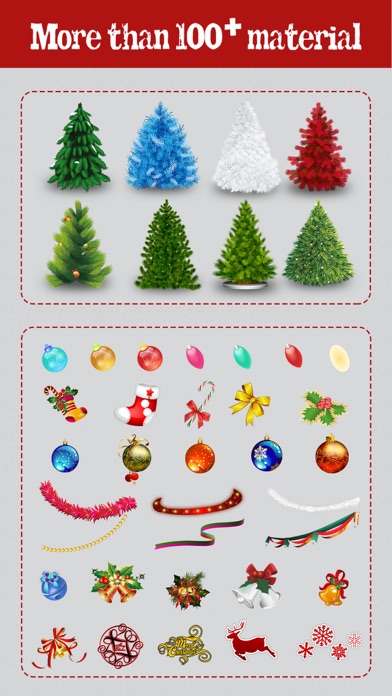 How to cancel & delete Christmas Tree Designer - Sticker Photo Editor to make & decorate yr xmas trees from iphone & ipad 4