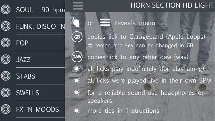 Horn Section HD Light screenshot-0