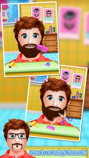 Crazy Prince Beard Salon for boys - It’s Messy Moustache & S(圖4)-速報App