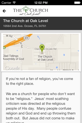 IEvolve Church screenshot 2