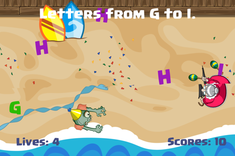 Alphabet Zombie - Kids Learn Reading Game screenshot 4