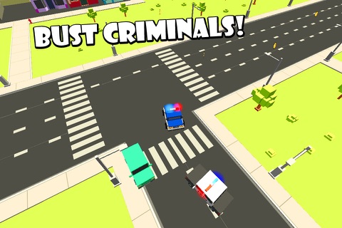 Pixel Smashy Race 3D: Cop Chase screenshot 2