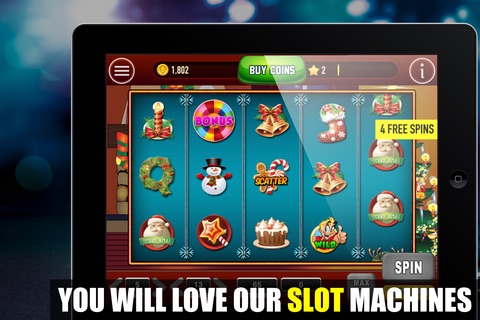 Red Hot Casino - Free Slots, Video Poker, Roulette and More screenshot 2