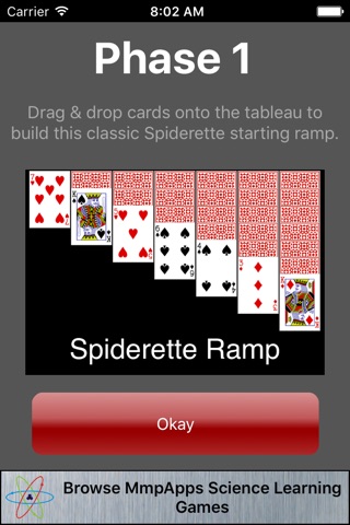 Phased Spiderette Solitaire screenshot 2