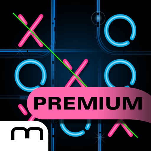 Tic Tac Toe Glow Premium icon