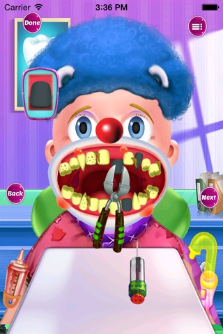 clown dentist clinic screenshot 2