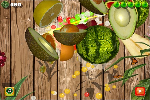 Fruit Cut Game - fruit splash screenshot 4