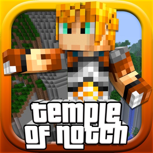 TEMPLE of NOTCH - Survival Shooter Mini Block Game with Multiplayer icon