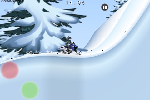 Snowmobile Hill Racing screenshot 2