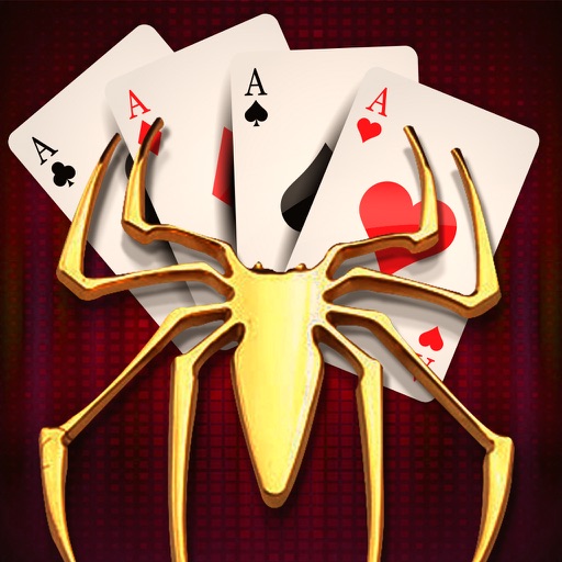 Full Deck Spider King - 250 Solitaire Spiderette Classic Cards Casino Games PRO Icon