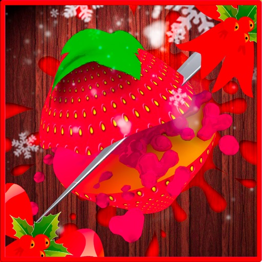 Christmas-Strawberry Slice iOS App