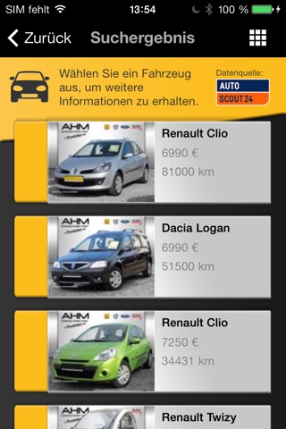 Mein Autohaus AHM Müller screenshot 3