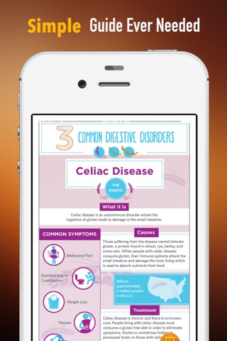 Digestive Disease 101: Tutorial with Glossary and News screenshot 2