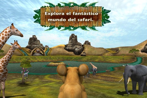 Safari Tales Español – aprende a leer a través del juego creativo screenshot 2