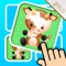 Animal memo card match 3D PRO - Train your kids brain with lovely zoo animals and pets