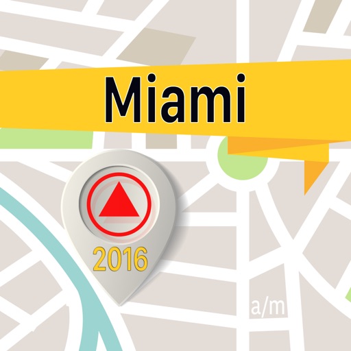 Miami Offline Map Navigator and Guide icon