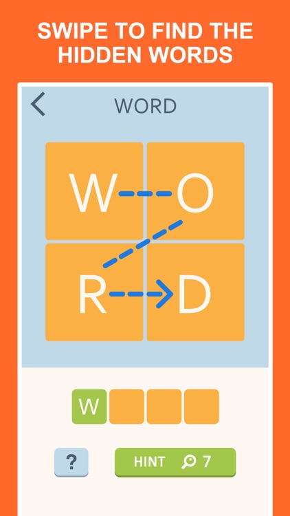 Word One - A Word Search Game for Brain Exercise