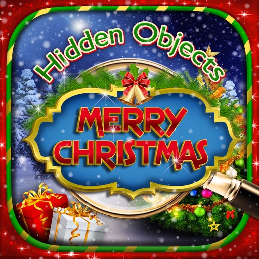 Merry Christmas Holiday - Hidden Object Spot and Find Objects Differences Icon