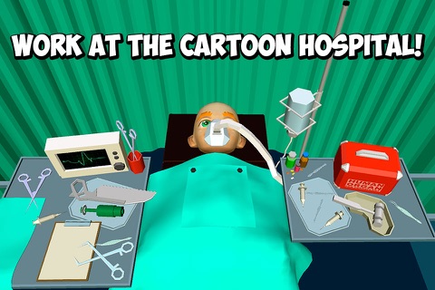 Crazy Doctor: Cartoon Surgery Simulator 3D Full screenshot 3