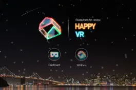 Game screenshot Transparent House Happy VR: Celebrate the Holidays in Immersive VR mod apk