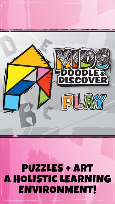 How to cancel & delete Kids Doodle & Discover: Alphabet, Endless Tangrams from iphone & ipad 1