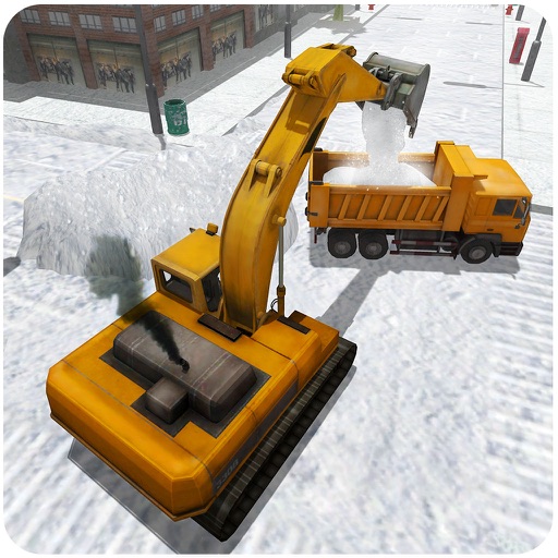 Snow Excavator Simulator 3D – Heavy truck operator game icon